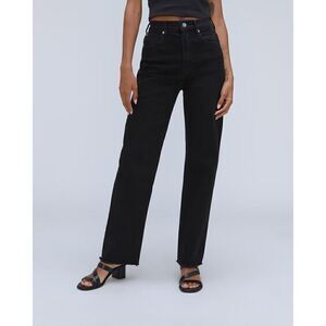 Everlane Women's High Rise Jeans - Black 28 crop